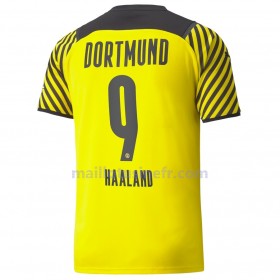Maillot de Foot BVB Borussia Dortmund Erling Haaland 9 Domicile 2021-22
